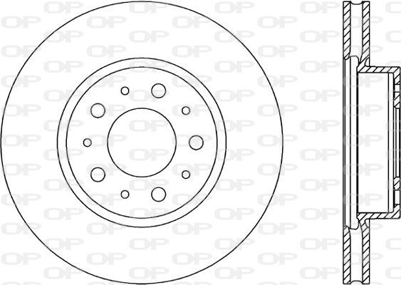 OPEN PARTS Jarrulevy BDA1611.20